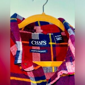 Adult Small Men’s Red Flannel